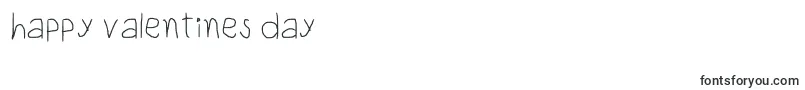Fonte ChildwritingRegular – fontes do Dia de São Valentim